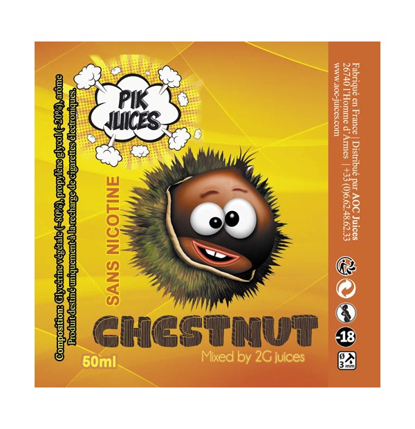 Chestnut Pik Juices by AOC Juices