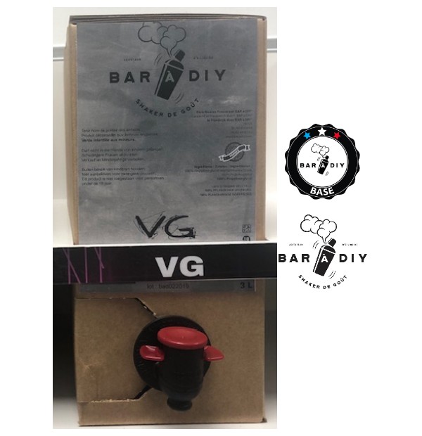 BiB "Bag in Box" Cubi 2.5 Litres en Full VG par BAR A DIY