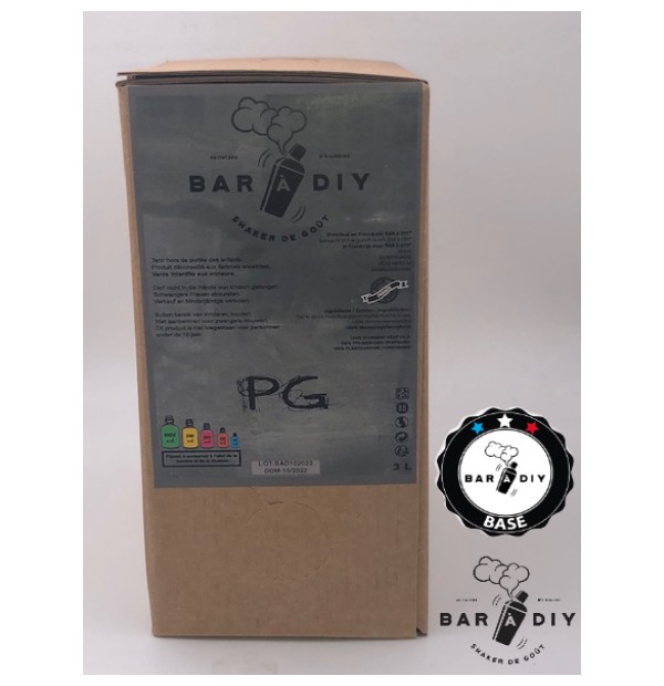 BiB "Bag in Box" 2.5 Litres en Full PG par BAR A DIY