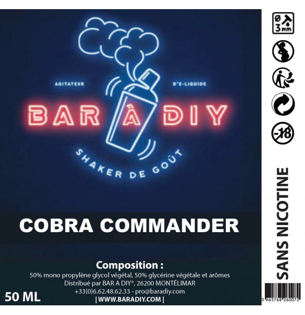 Cobra Commander chubby 50 ml in 60