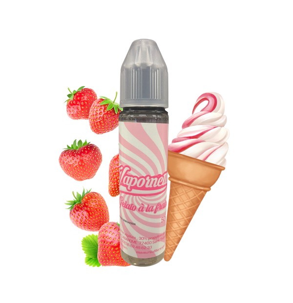 Vapornetto - Gélato à la fraise 50 ml