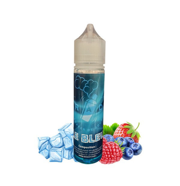 Chubby Le Bleu de BAR A DIY  Un melange de fruits des bois avec une note de frais. Ce juice est votre futur compagnon !