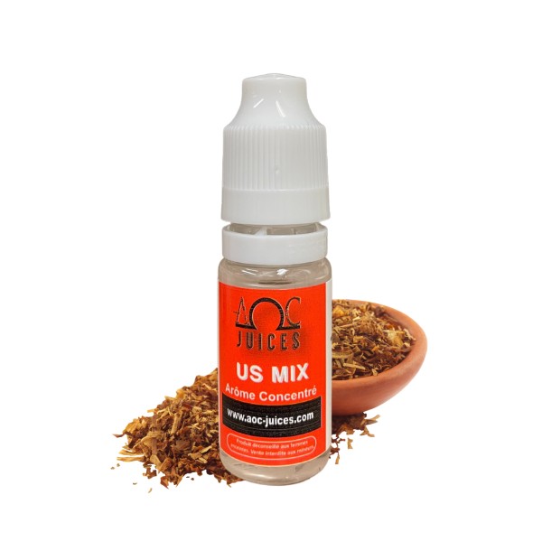 Arôme concentré DIY Tabac US Mix (10ml)